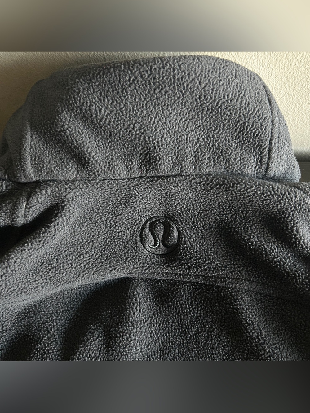 Lululemon Scuba Tumbled Fleece Funnel-Neck Half-Zip -- Black (Size Medium/Large) - Picture 5 of 6